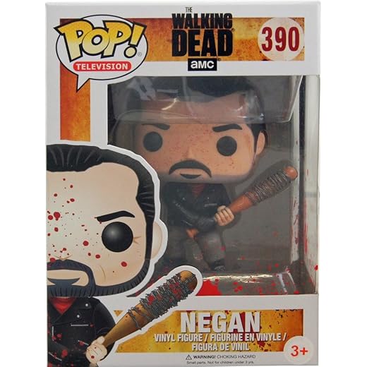 Funko The Walking Dead Pop! Vinyl - Negan (Bloody) #390