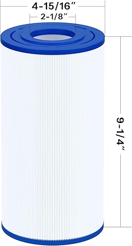 Miniatura 3 de Cryspool® 04061 Filtro compatible con C-4335, PRB35-IN, R173431, Guardain 409-219, FC-2385, 03FIL1300, cartucho de filtro de spa de 35 pies