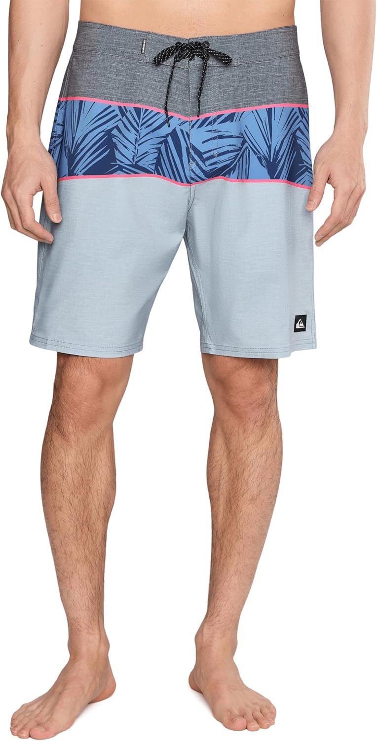 Quiksilver Mens Men's Surfsilk Panel 20 Boardshort Swim Trunk