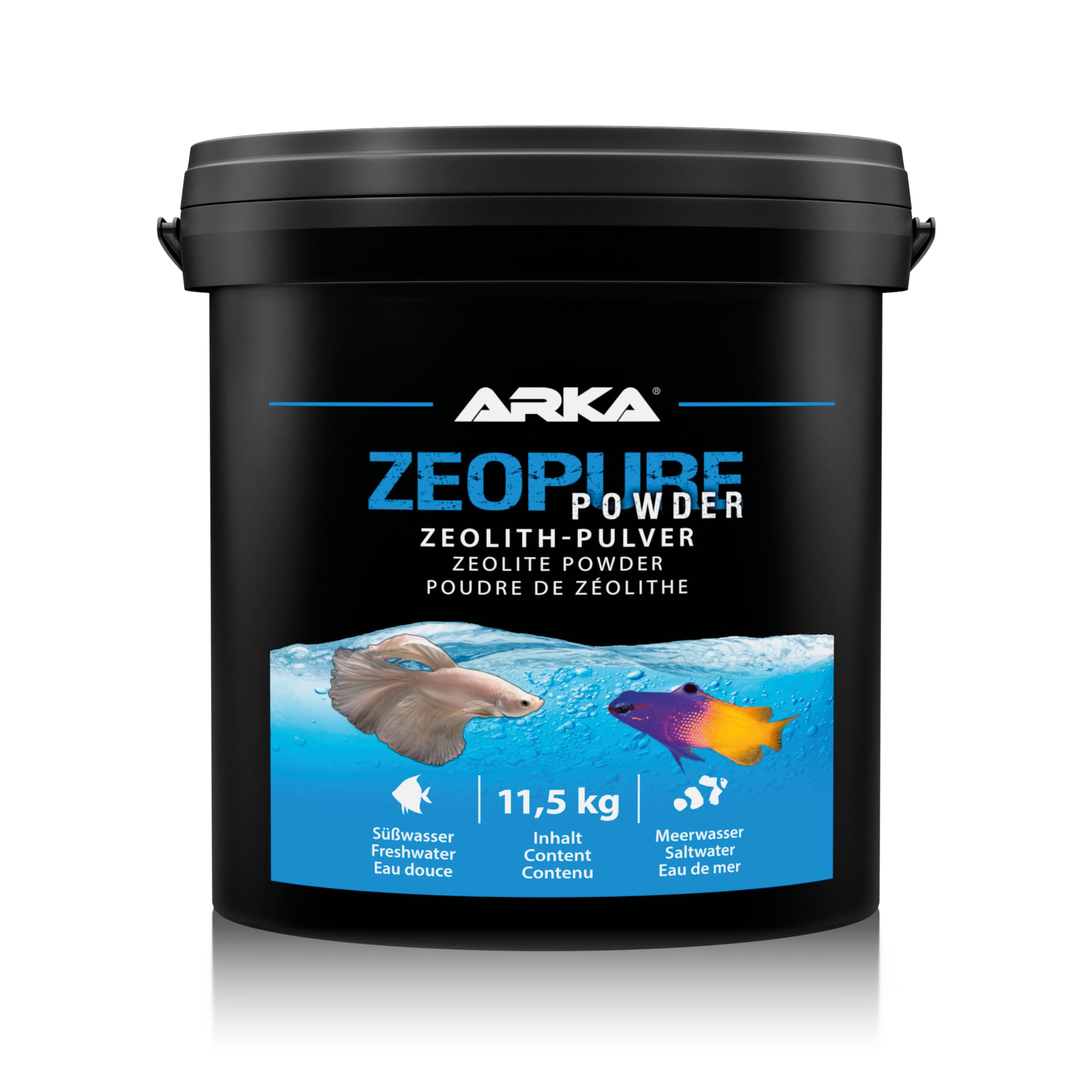 Zeolith Pulver Aquarium 11,5 kg - Zeopure Powder Verbessert Wasserqualität