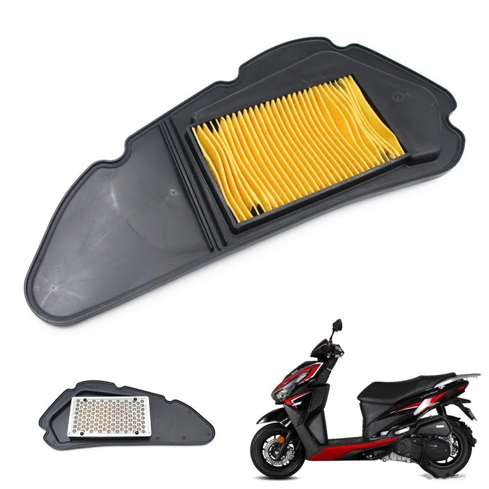 Motor De Alto Flujo Repuestos Para Filtro De Aire Motocicleta Limpiador Admisión Para DAYANG VRS150 VRS125 VRS125T-20 VRS150T-20 DY125T-20 DY150T-20