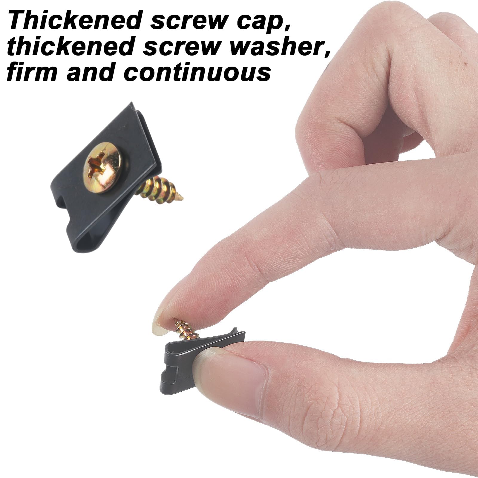 Hanibos 20 set plaatmoeren, schroefmoer-clipkit, veer, U-type carrosserieschroeven, spatbordclip, bevestigingsclips Hanibos 20 set plaatmoeren, schroefmoer-clipkit, veer, U-type carrosserieschroeven, spatbordclip, bevestigingsclips