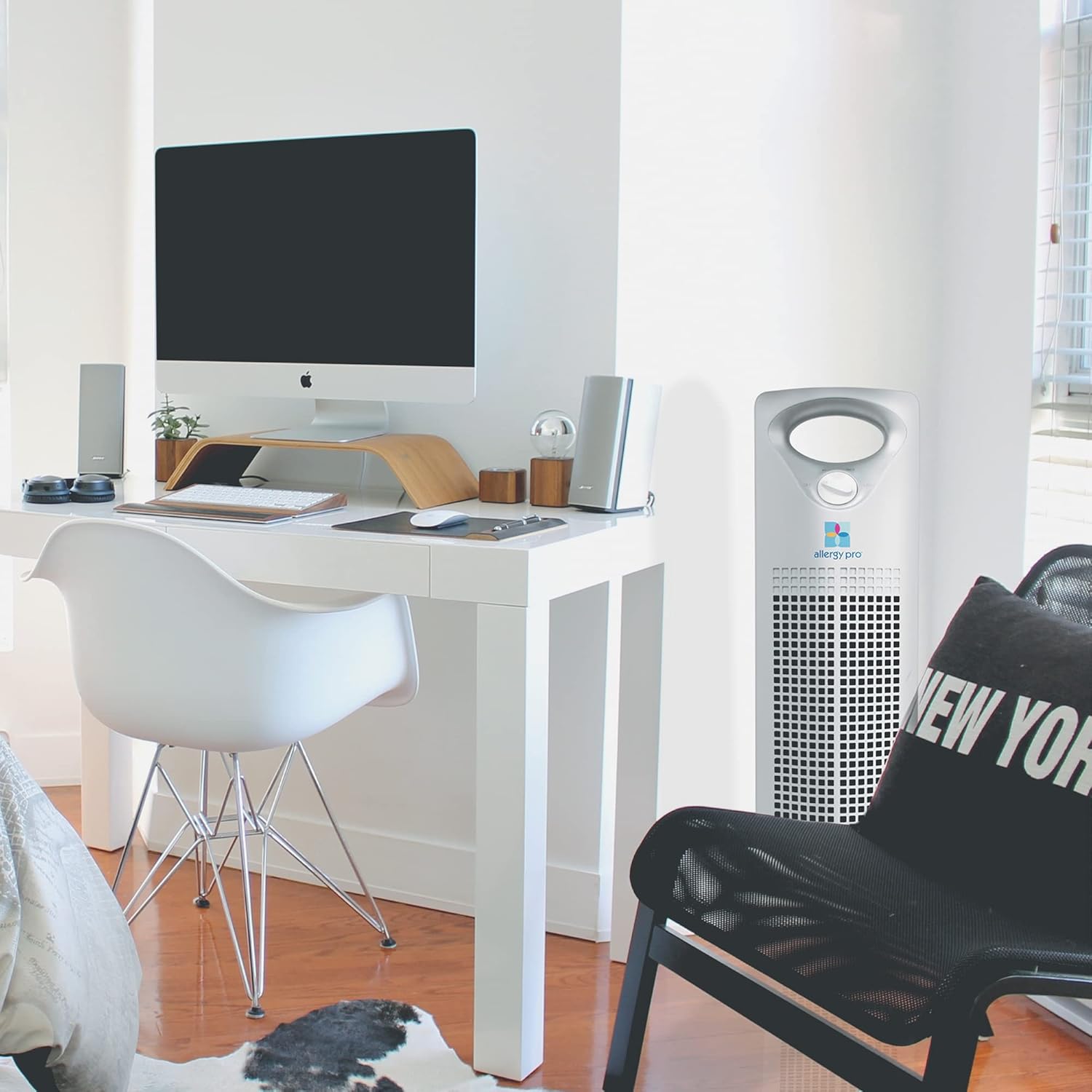 Envion Allergy Pro AP200 in a room setting next to a desk