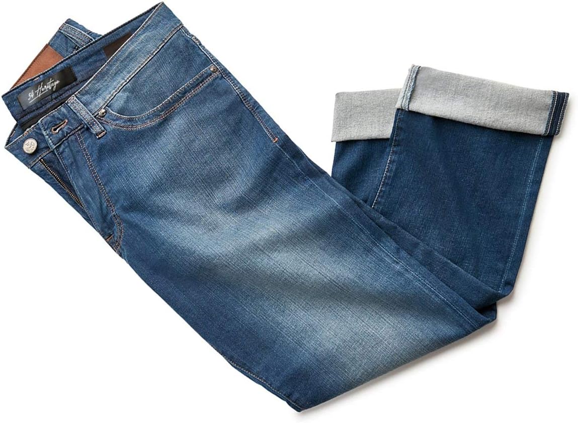 34 Heritage Men's Charisma Comfort Rise Relaxed Straight Leg Jeans