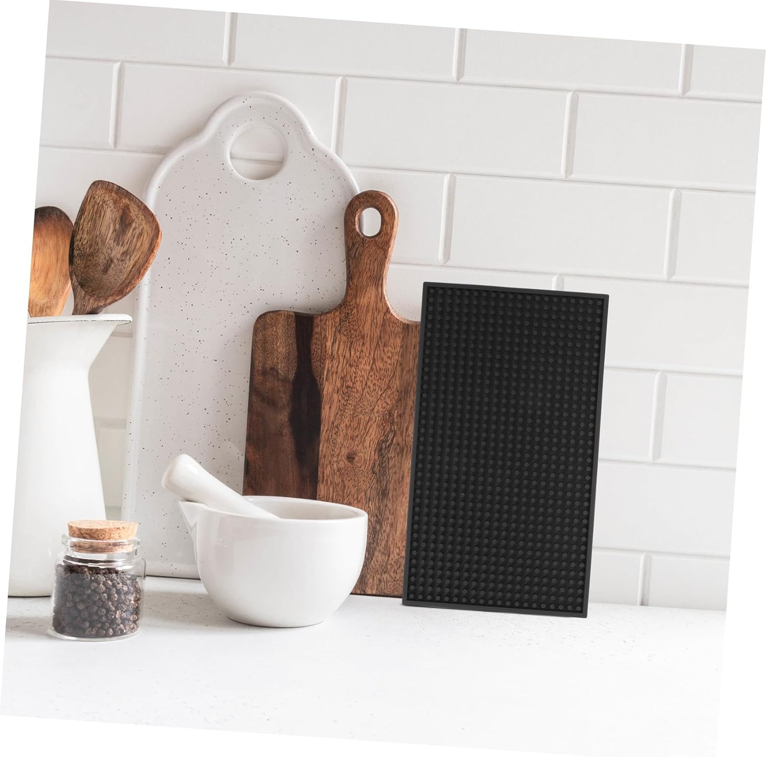 Silicone Cutting Board Grip Mat, 35x20cm Non Slip Pad