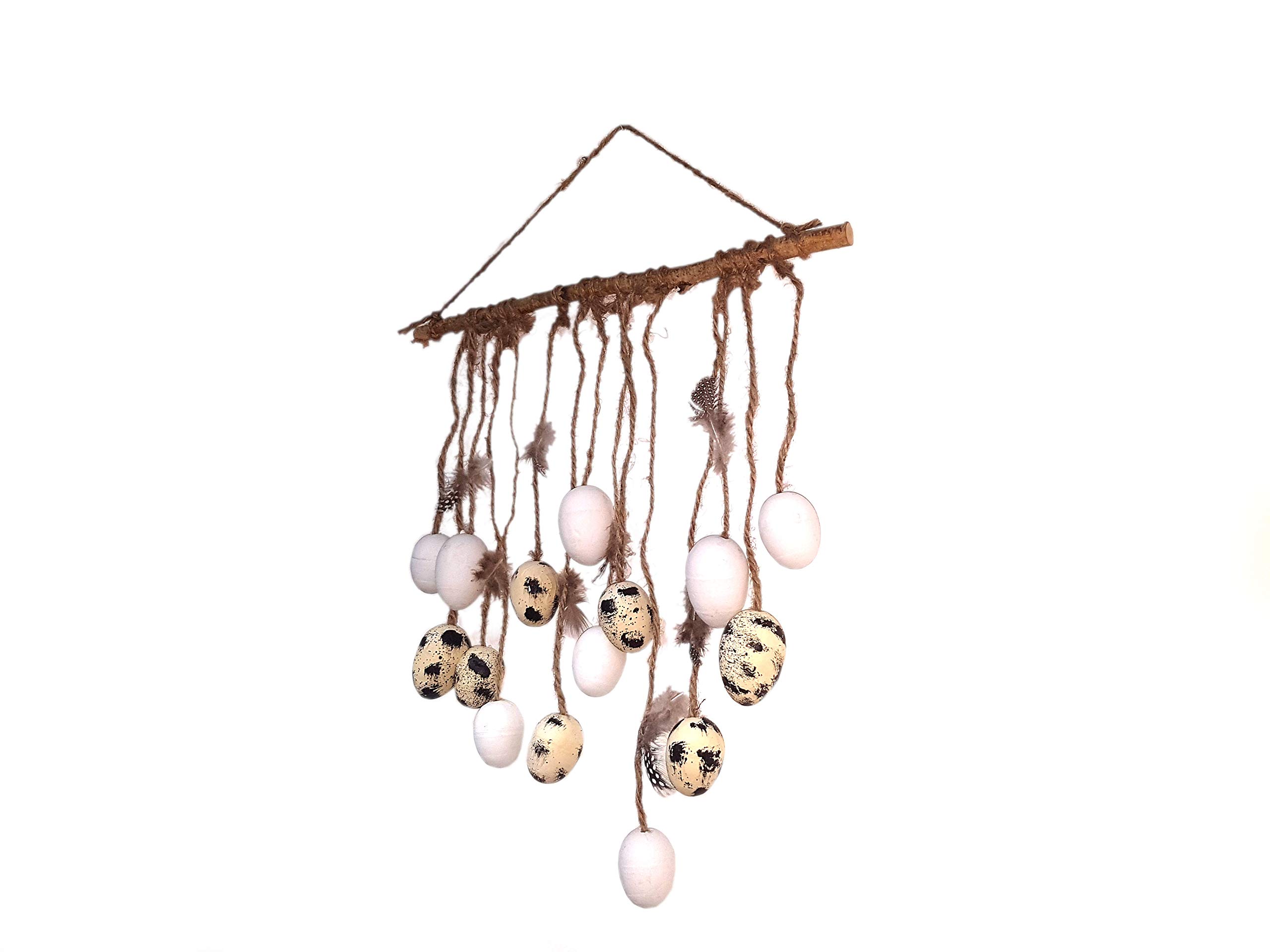 Klocke Rama de Adorno con Huevos, decoración Natural