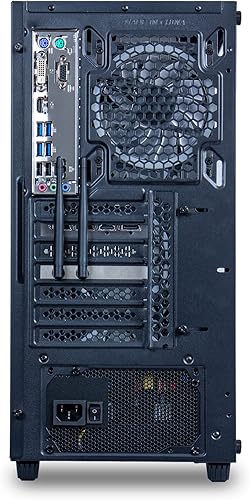 Miniatura 5 de MXZ Computadora de escritorio para videojuegos, AMD Ryzen 5 4500, GTX1660S 6GB, 16GB DDR4, NVME 500G SSD, ventiladores 6RGB, Win 11 Pro Ready,