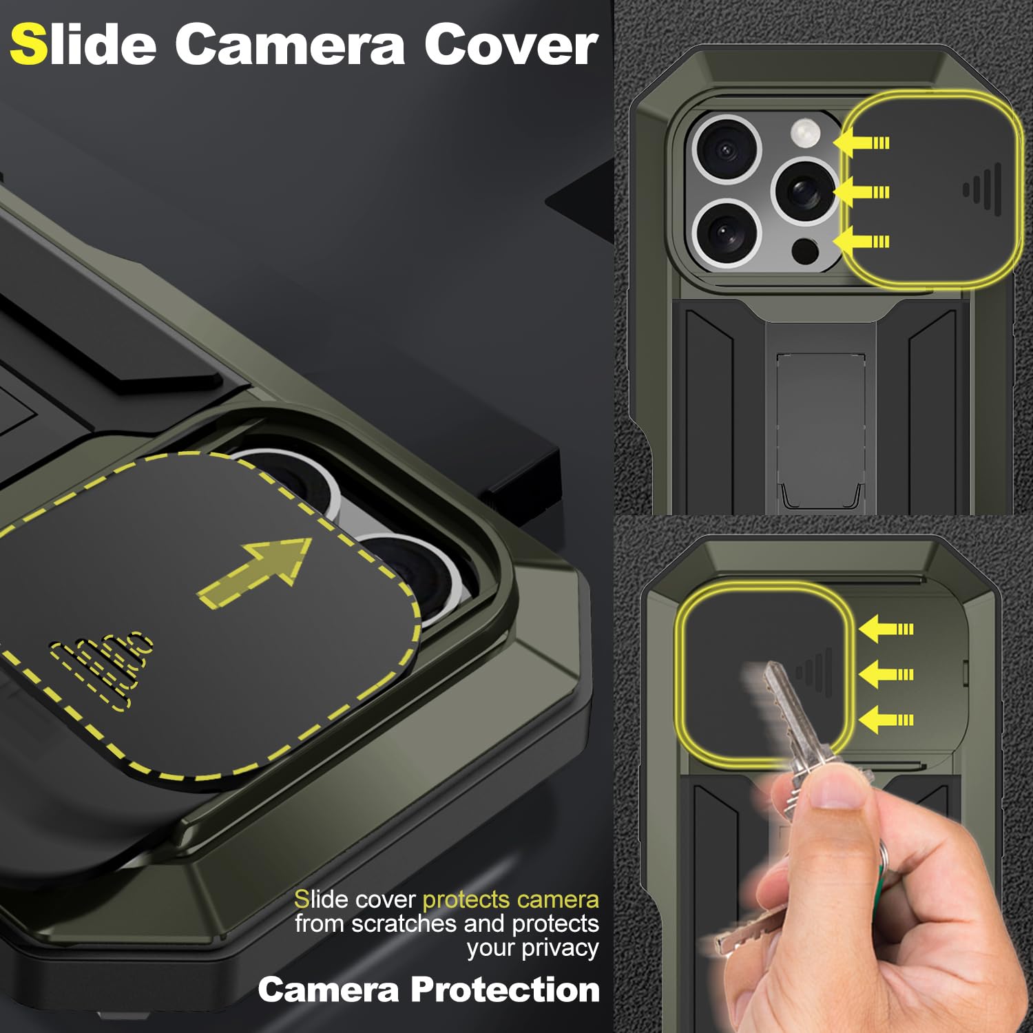 MIYIYQP Compatible for iPhone 16 Pro Max 5G Case - Image 2