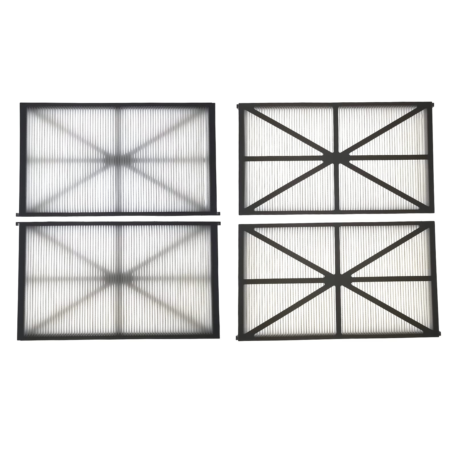 Lot de 4 Cartouches de Filtre RCX70101 pour TigerShark Aspirateur de Piscine