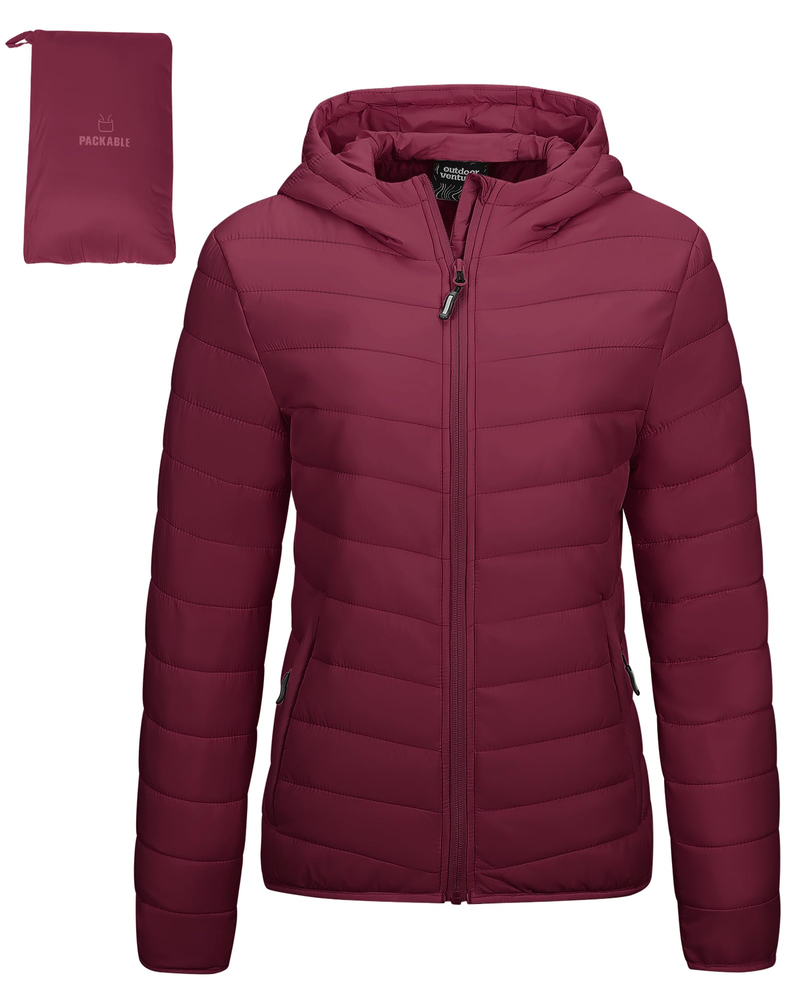 Outdoor Ventures 8l12012 Giacca a vento Donna