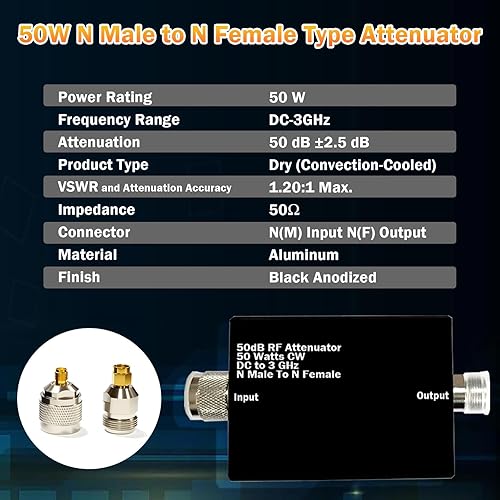 Miniatura 2 de AURSINC TinySA Ultra+ ZS406 Analizador de espectro con atenuador de 50W, analizador de frecuencia portátil actualizado de 100kHz-5.4GHz V0.4.6 con
