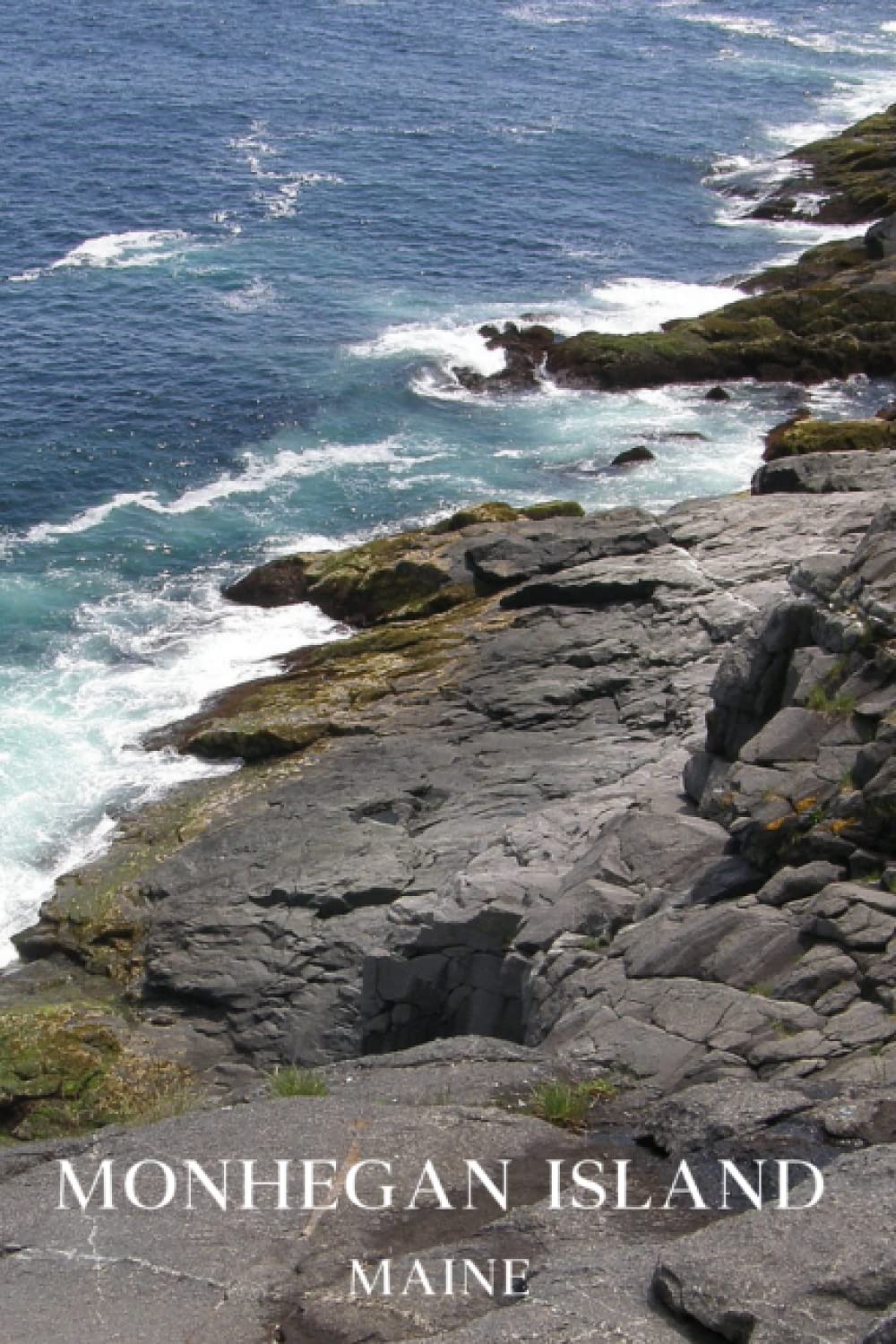 Monhegan Island, Maine: 120 Page Lined Journal, Writing Notebook For Journaling or Notetaking