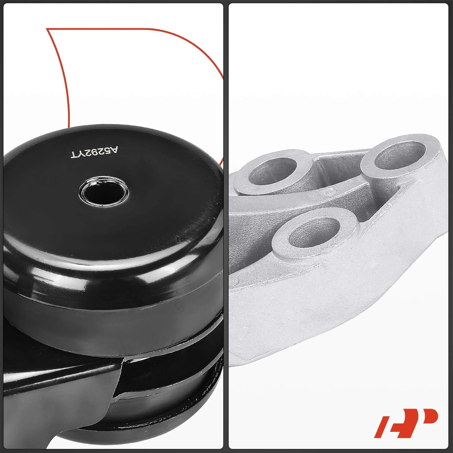 A-Premium 2PCS Engine Motor Mount and Transmission Mount Kit Compatible with Ford Escape 2001-2004 & Mazda Tribute 2001-2004, 2.0L 3.0L, Automatic Transmission, Replace# EC0139070A, EC0239040A