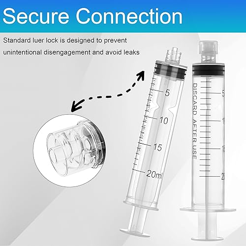 Miniatura 13 de Paquete de 12 jeringas Luer Lock de 0.1 fl oz con jeringas estériles selladas individualmente