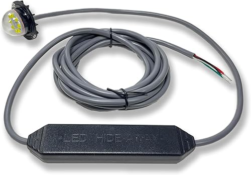 Miniatura 5 de Kit estroboscópico LED de perfil bajo de alta intensidad de 24 W, luz de advertencia de emergencia para camiones y automóviles, universal, 1 paquete