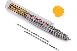 GYROS 12 PCS Mini Drill Bit Set: Jewelers, Crafters, & Hobbyists' #1 Choice