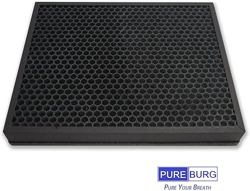 Miniatura 4 de PUREBURG Juego de filtros de repuesto compatibles con el purificador de aire COLZER EPI-328 y purificador de aire Domccy NS-320, H13 HEPA + 4