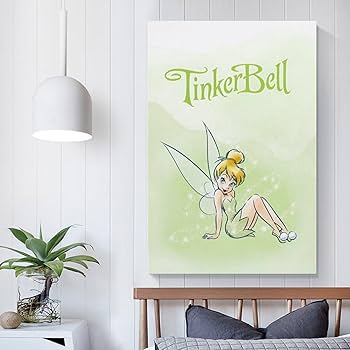 Amazon.co.jp: ティンカーベル アートポスター 飾り絵 かわいい