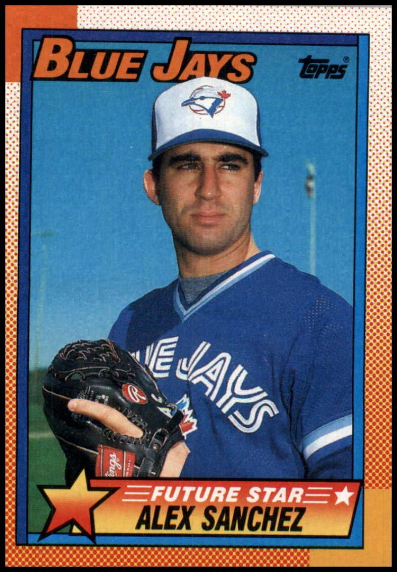 Amazon.com: 1990 Topps Baseball #563 Alex Sanchez Toronto
