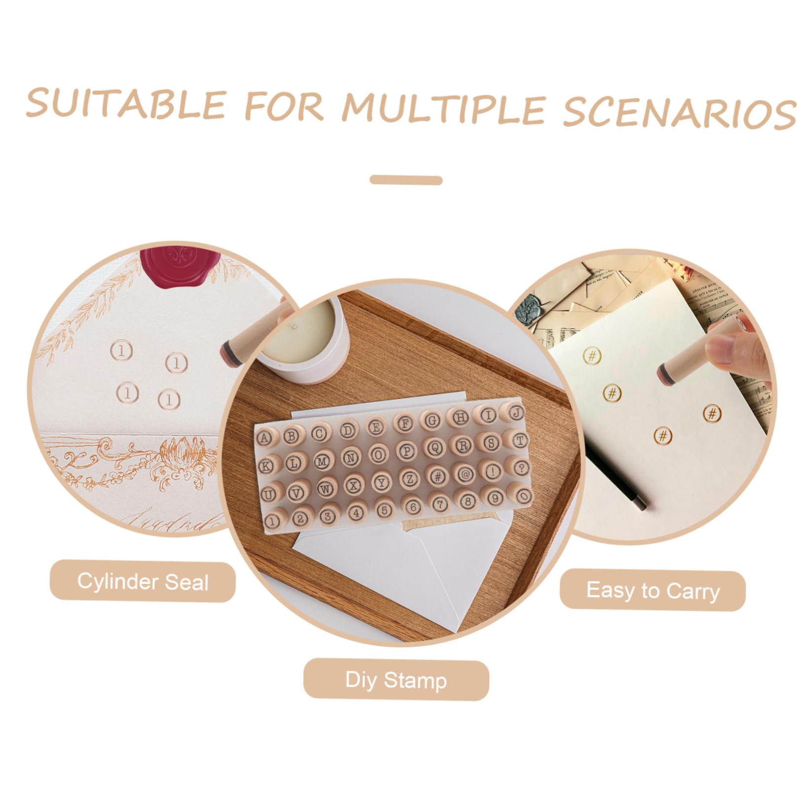 Lurrose 4sätze Alphabet Stempel Buchstaben Zahlen Stempel Für Kreative Handarbeiten Scrapbooking Journaling Leicht Und Tragbar Für Schule Und