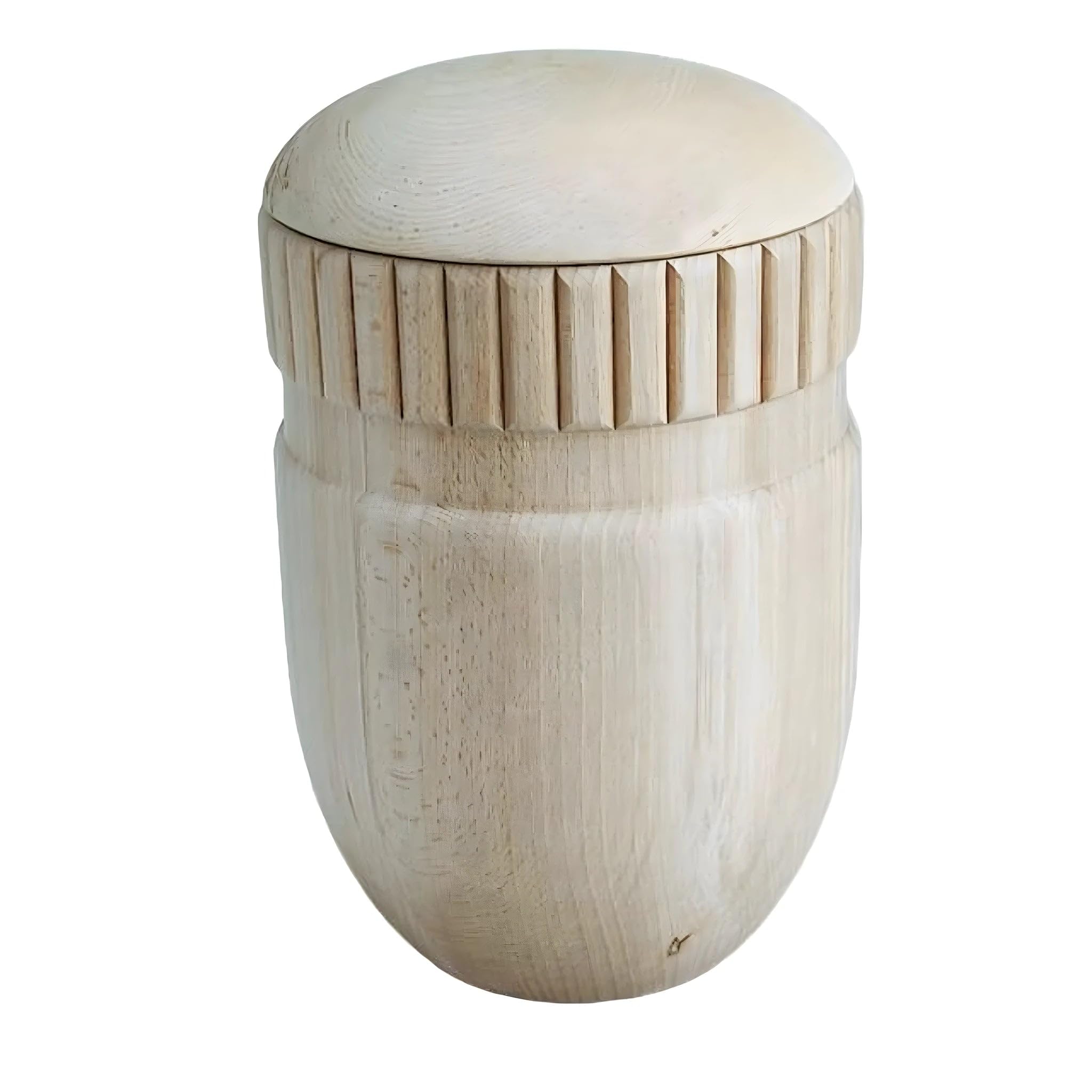 Dolfi Rustic Urn in Wood | Hand-Painted Wood in Val Gardena | Religious Item