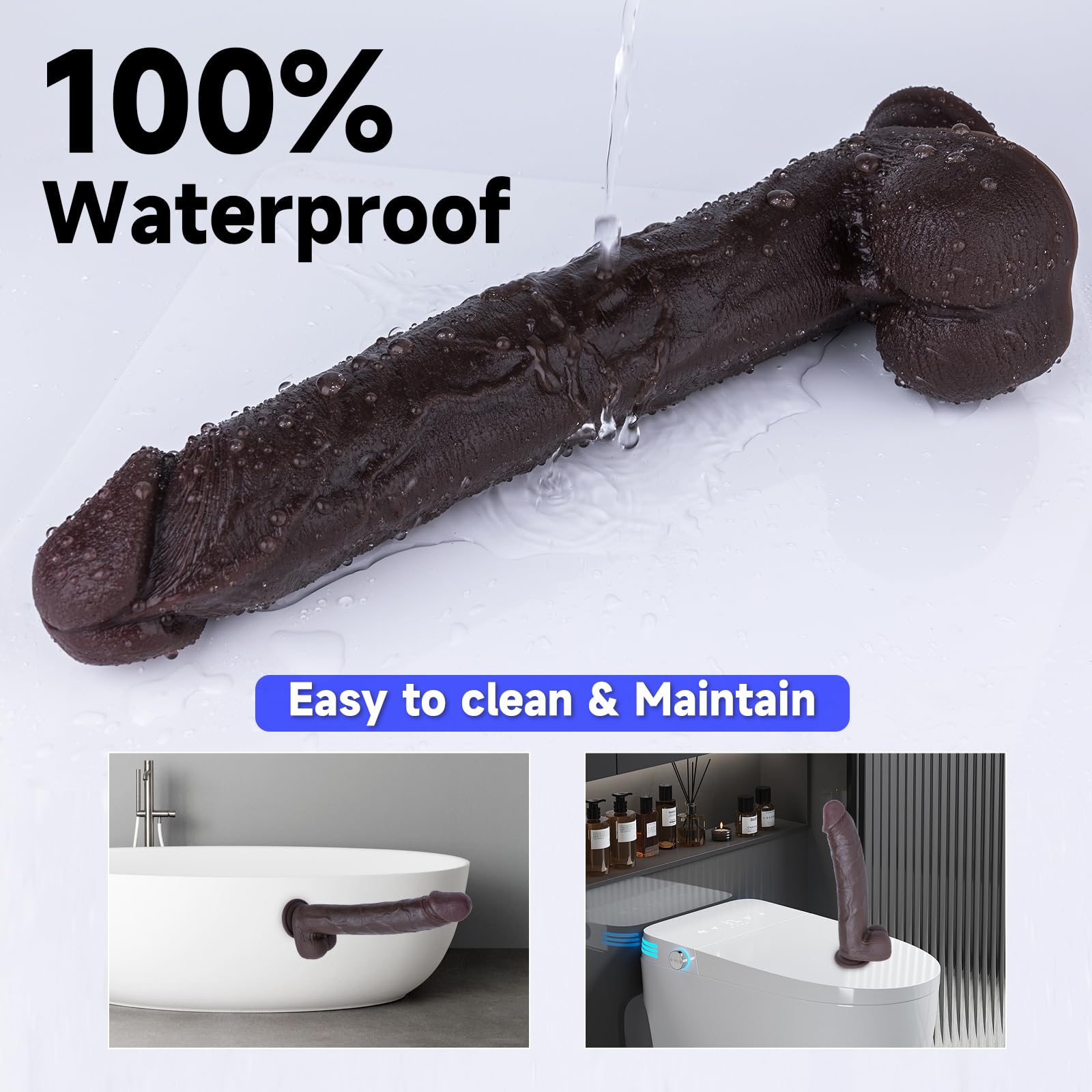 women owned sex toy Extra-LARGE & THICK Vibrating Dildo Thruster