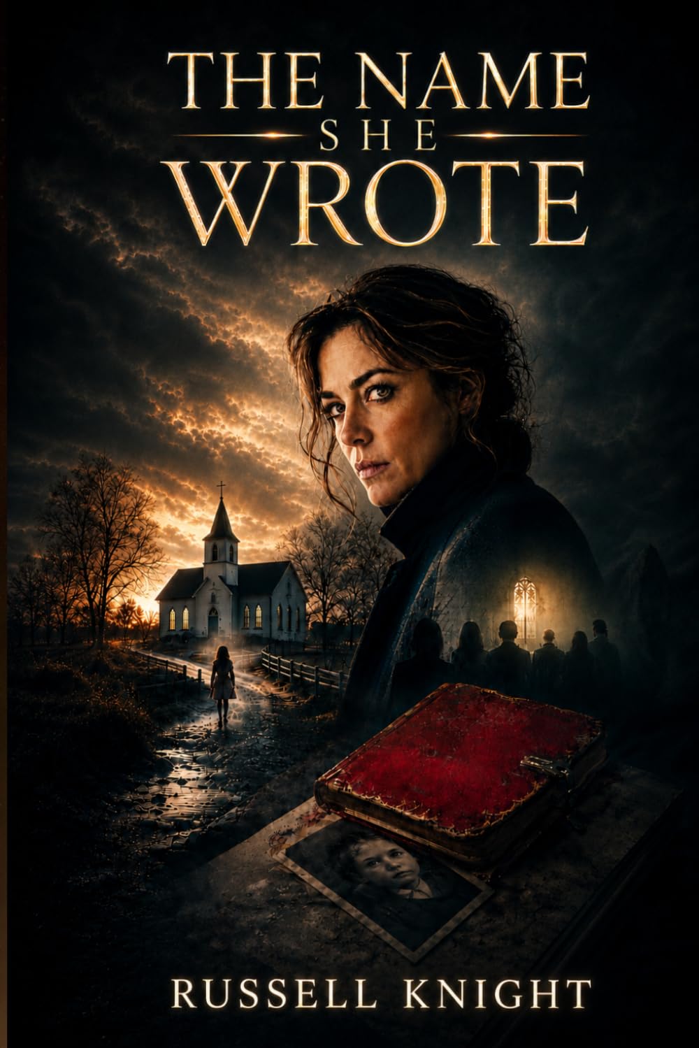 The Name She Wrote: A Christian Cold Case Suspense Novel (A Gabriel Foster Cold Case Files Novel)