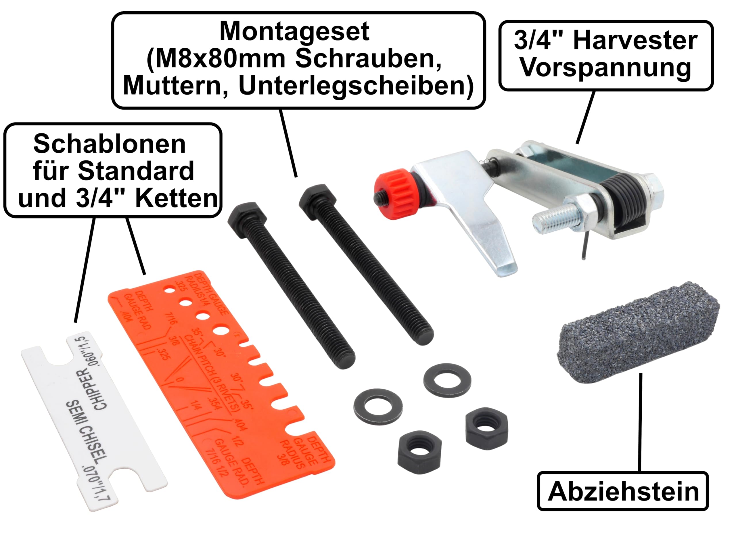 Tecomec Super Jolly SJ Pro Evo Kettenschärfgerät 230 V – hydraulisch halbautomatisch, mit Arbeitslicht, inkl. 3 Schleifscheiben & Befestigungsmaterial, inkl. 3/4" Harvester-Arretierung