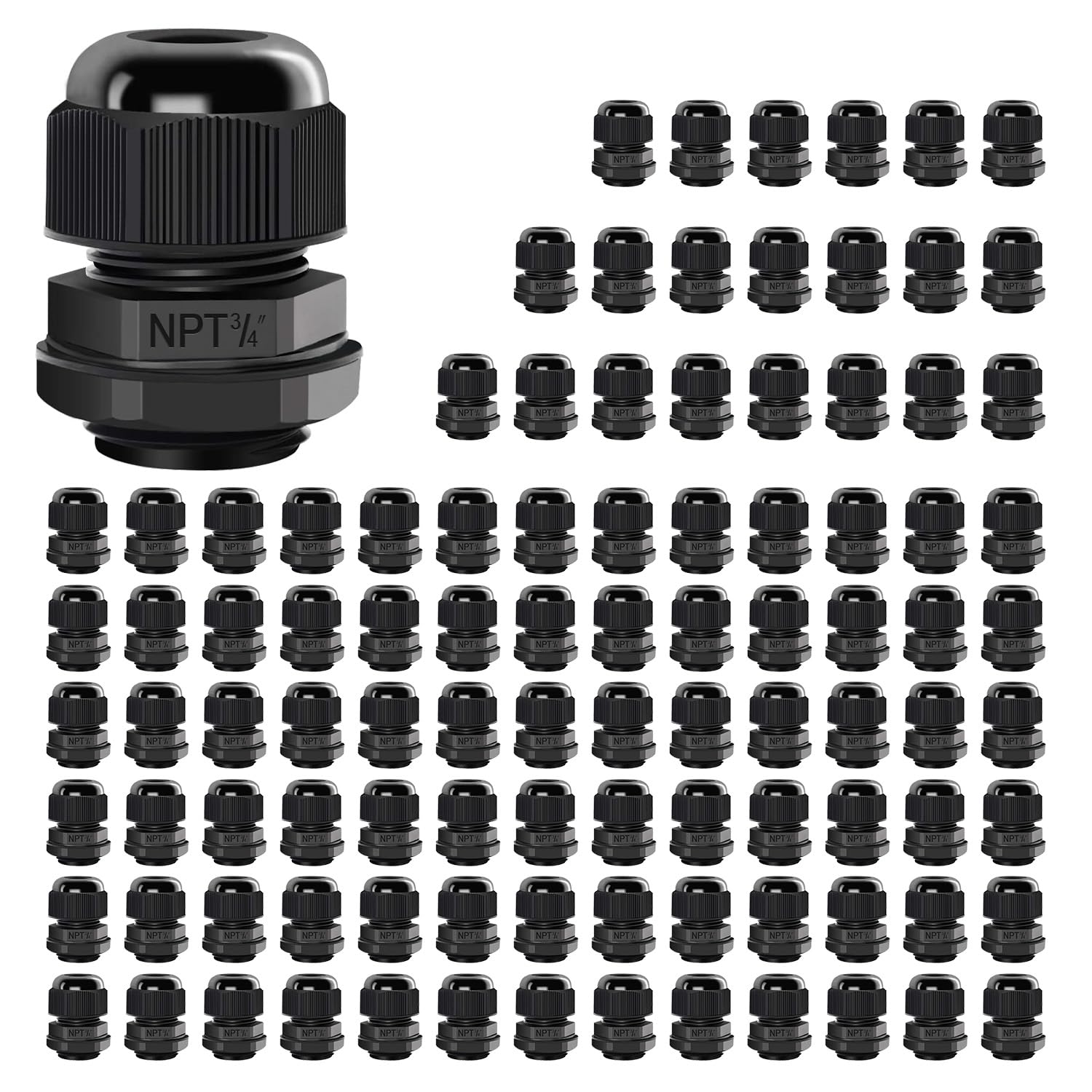 LeMotech NPT Cable Glands - Waterproof & Durable -30