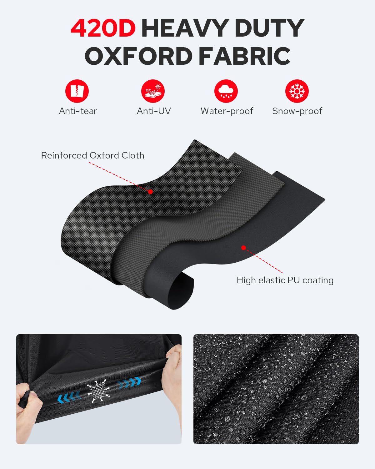 Tourmaster Elite Motorcycle Cover (Large) (Black)