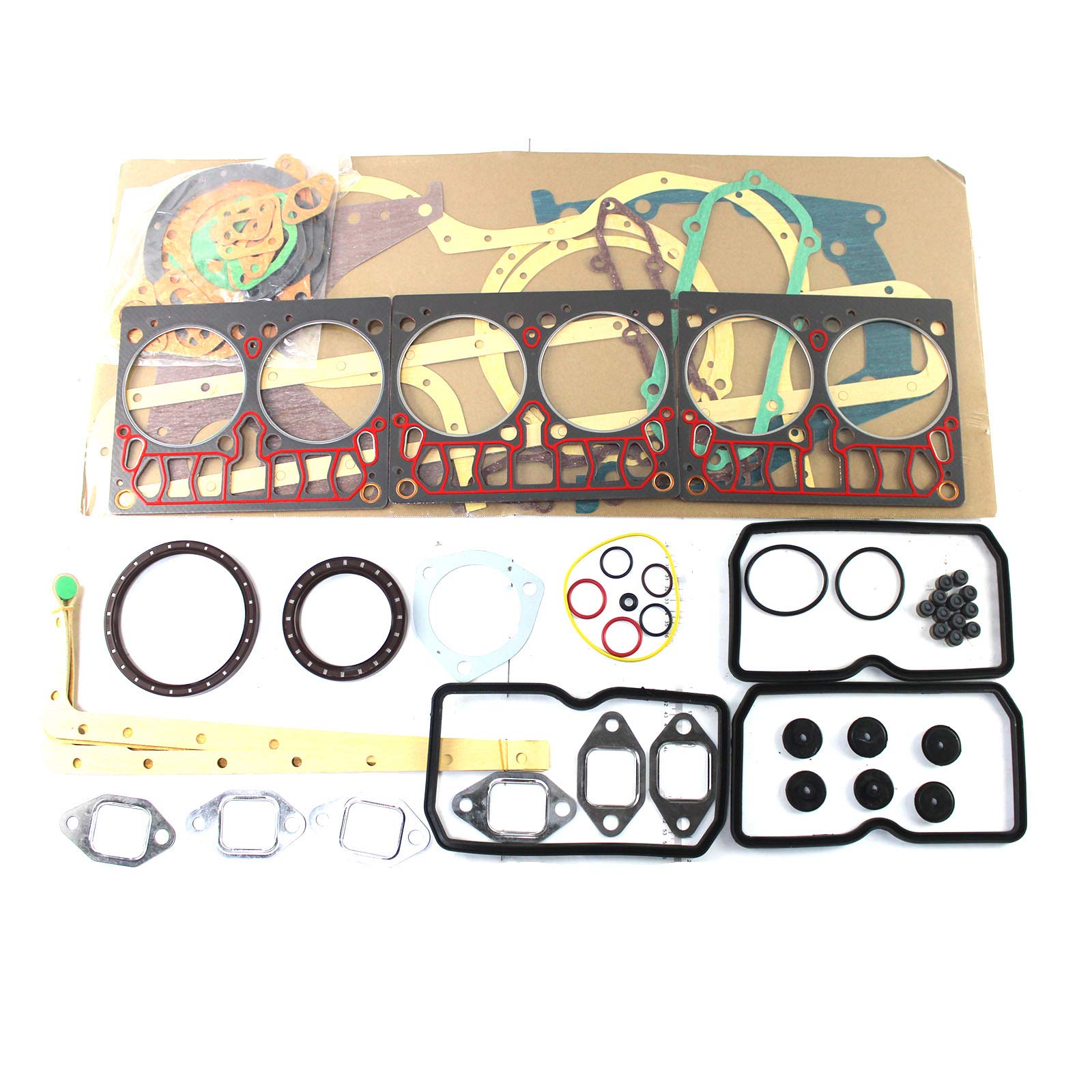 D1146 D1146T Kit guarnizioni motore - SINOCMP Parti dell'escavatore per Doosan DH220 3 DH300 5 S220LC escavatore, 3 mesi di garanzia