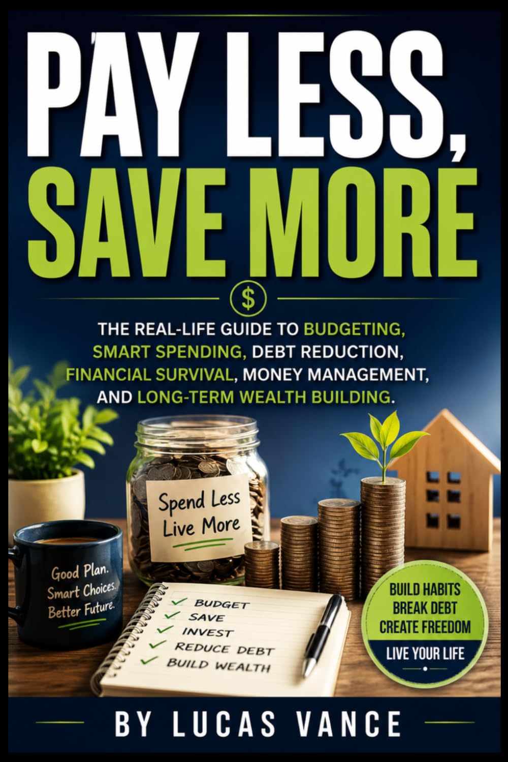 PAY LESS, SAVE MORE: The Real-Life Guide to Budgeting, Smart Spending, Debt Reduction, Financial Survival, Money Management, and Long-Term Wealth Building
