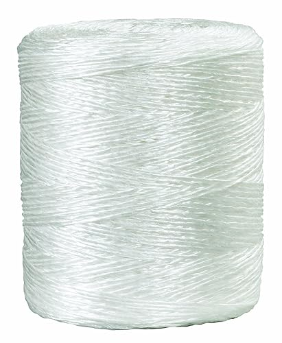 Aviditi Cordel de polipropileno blanco de 2 capas, 490 libras