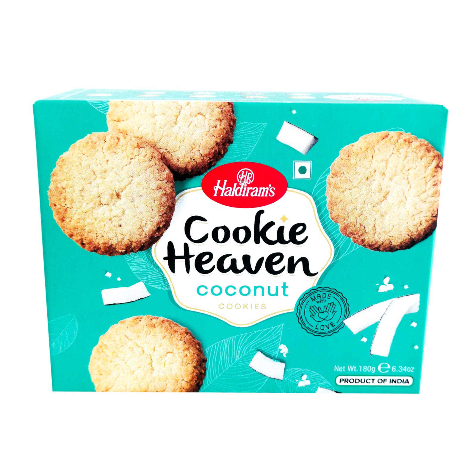 Haldiram's Cookie Heaven: Coconut Cookies (Pack Of 4-180 g)