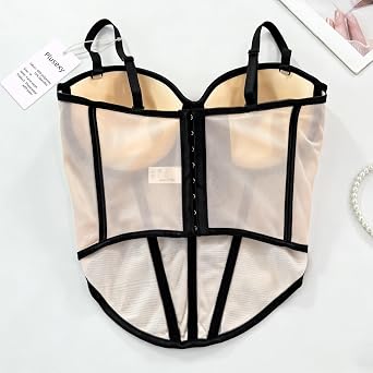 Plusexy Tummy Control Shapewear Corset Waist Trainer Size Longline Bustier Corset Push Up For Women