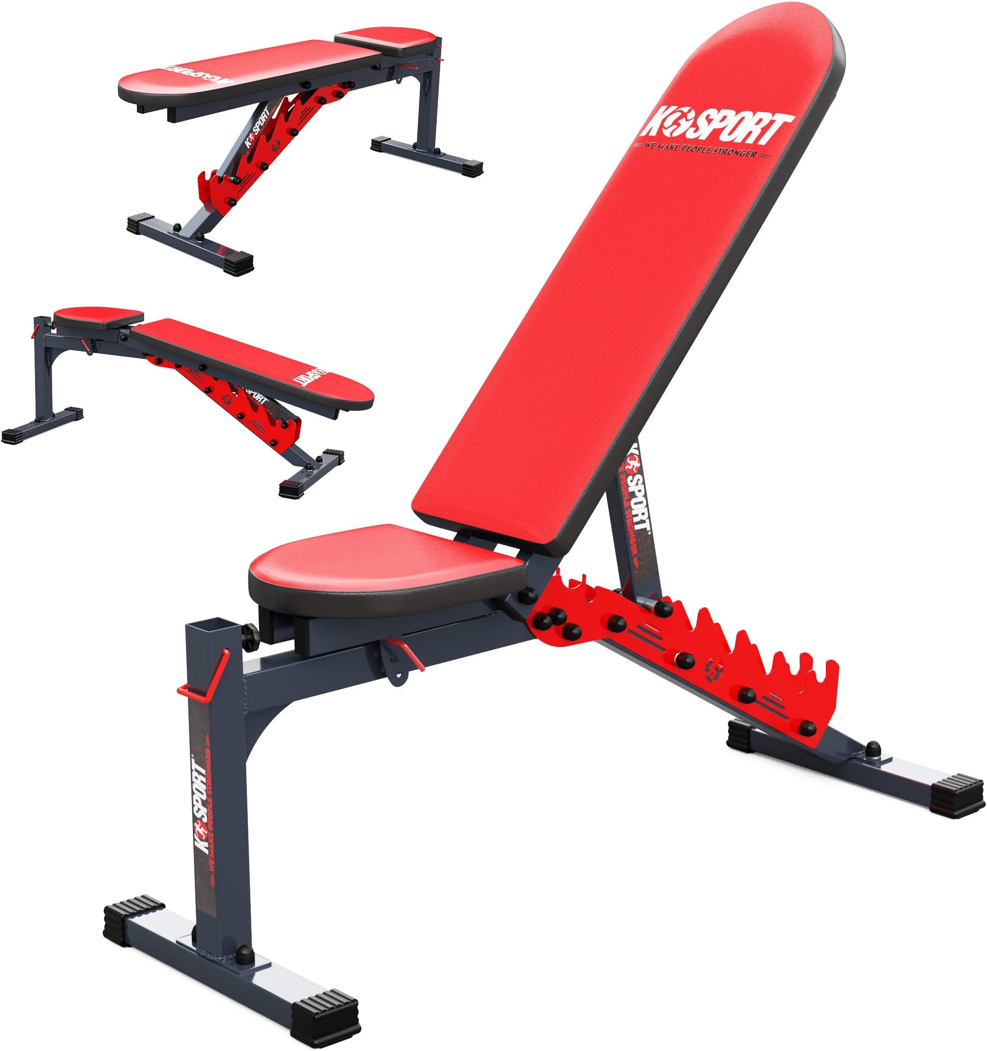 Adjustable Weight Bench - Heavy Duty Training Bench - Strength Training - Home Gym