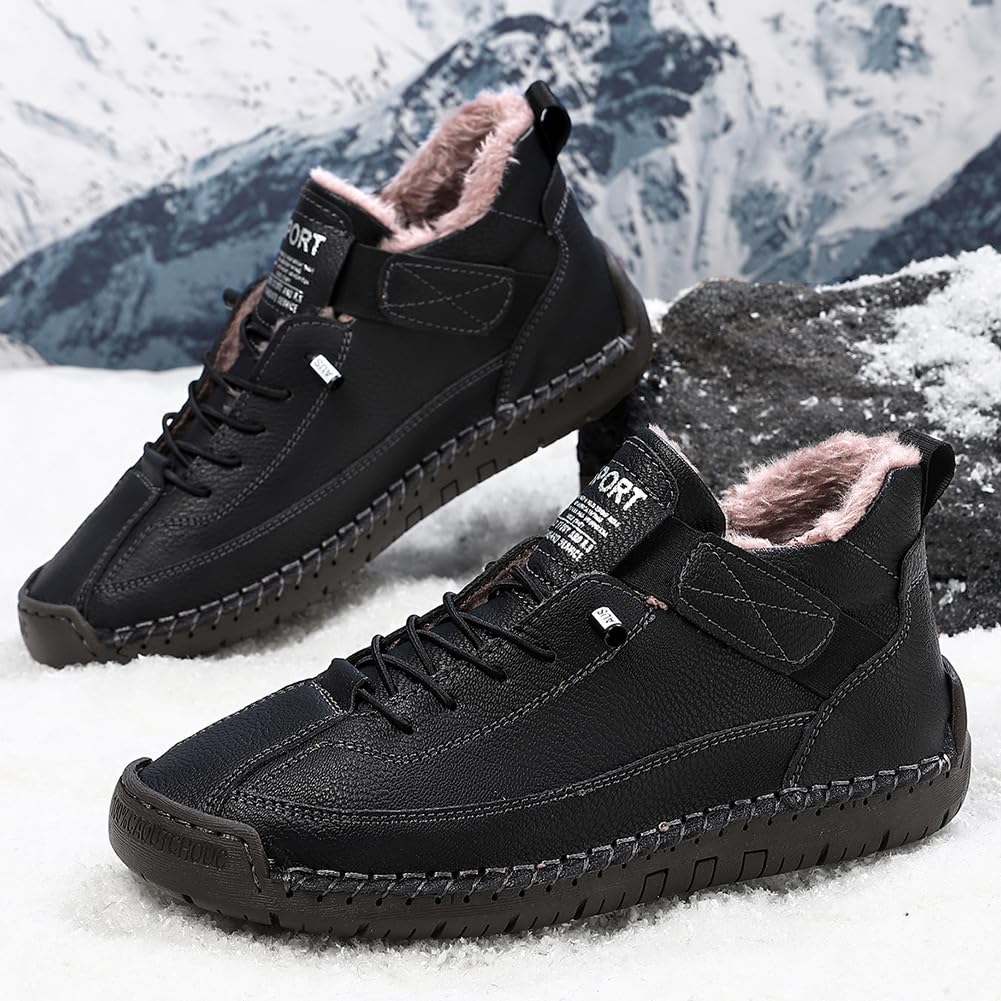 2026 Upgrade Forro Polar de Invierno Zapatos Montela, Zapatillas Montela, Zapatillas ortopédicas cómodas e indoloras, impermeables y antideslizantes, unisex