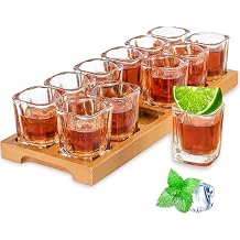 Shot Barda  Seti - 2 oz/60 ml 12'li Set Shot Cam Tepsi Tutucu Seti Kal n Taban Kul p Bar Partisi i in 12 adet