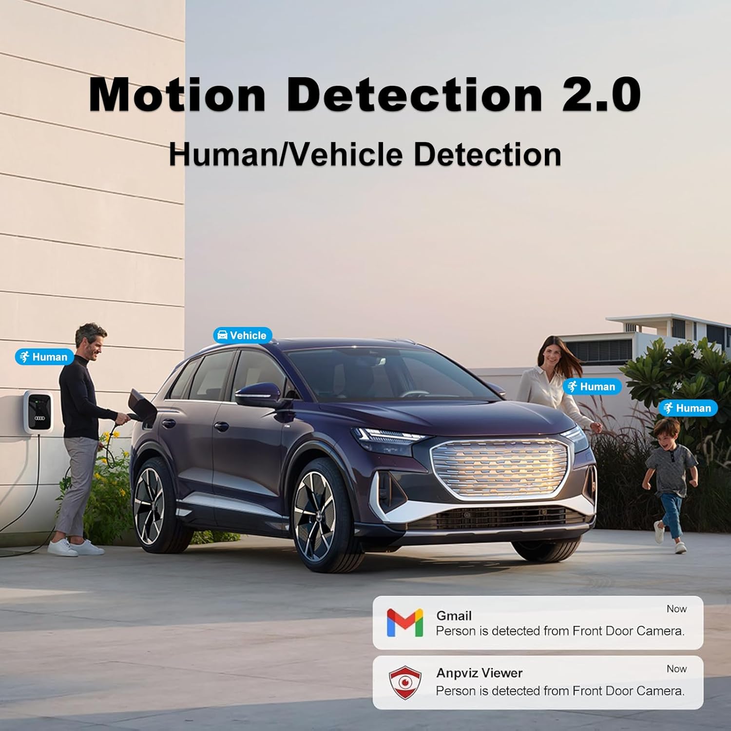 Motion Detection 2.0 with Human and Vehicle Detection