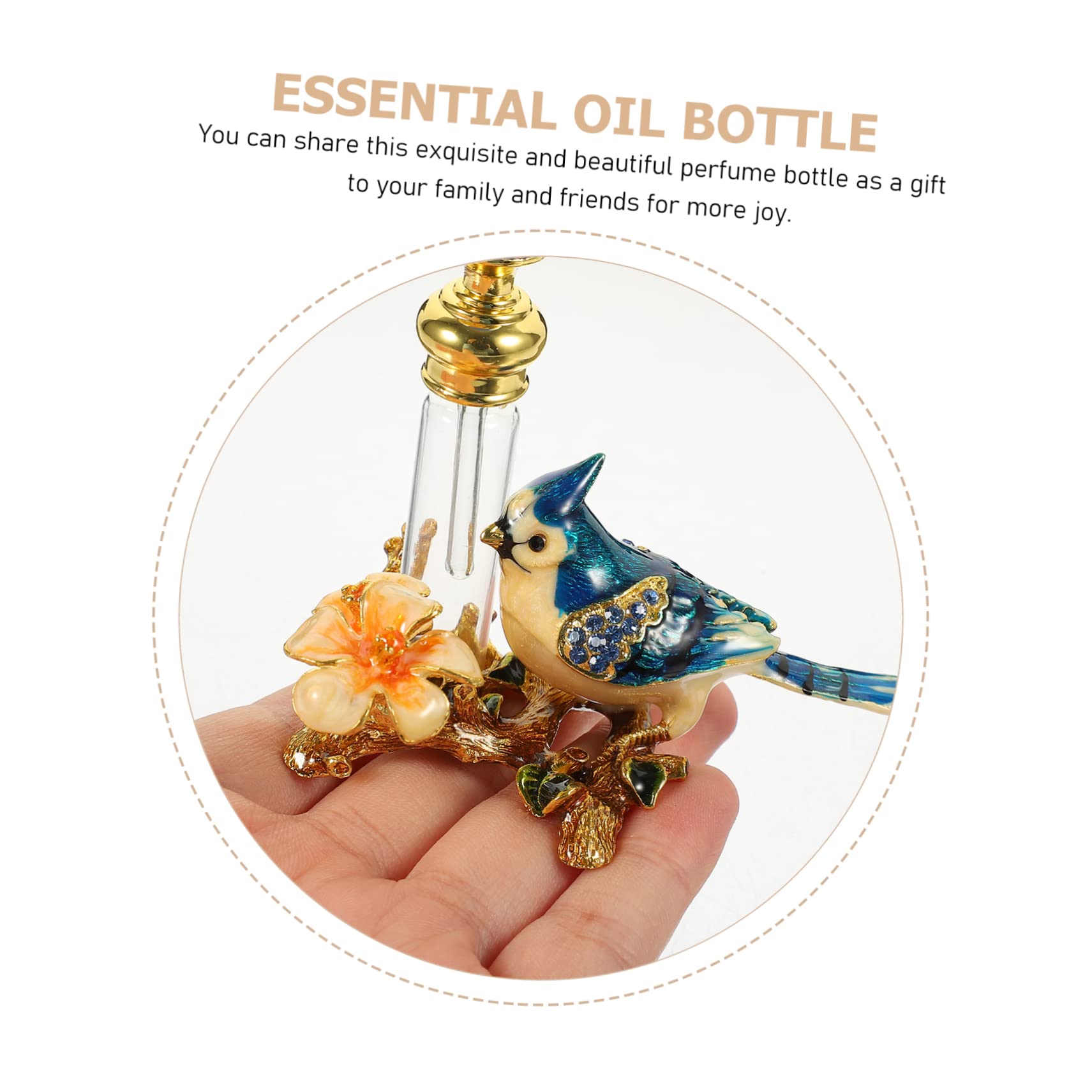 3stücke Vintage Parfümflasche Für Ätherische Öle Retro Design Luftdicht Für Reisen Und Täglichen Gebrauch Stilvolle Aufbewahrung Für Duftstoffe Und Kosmetik