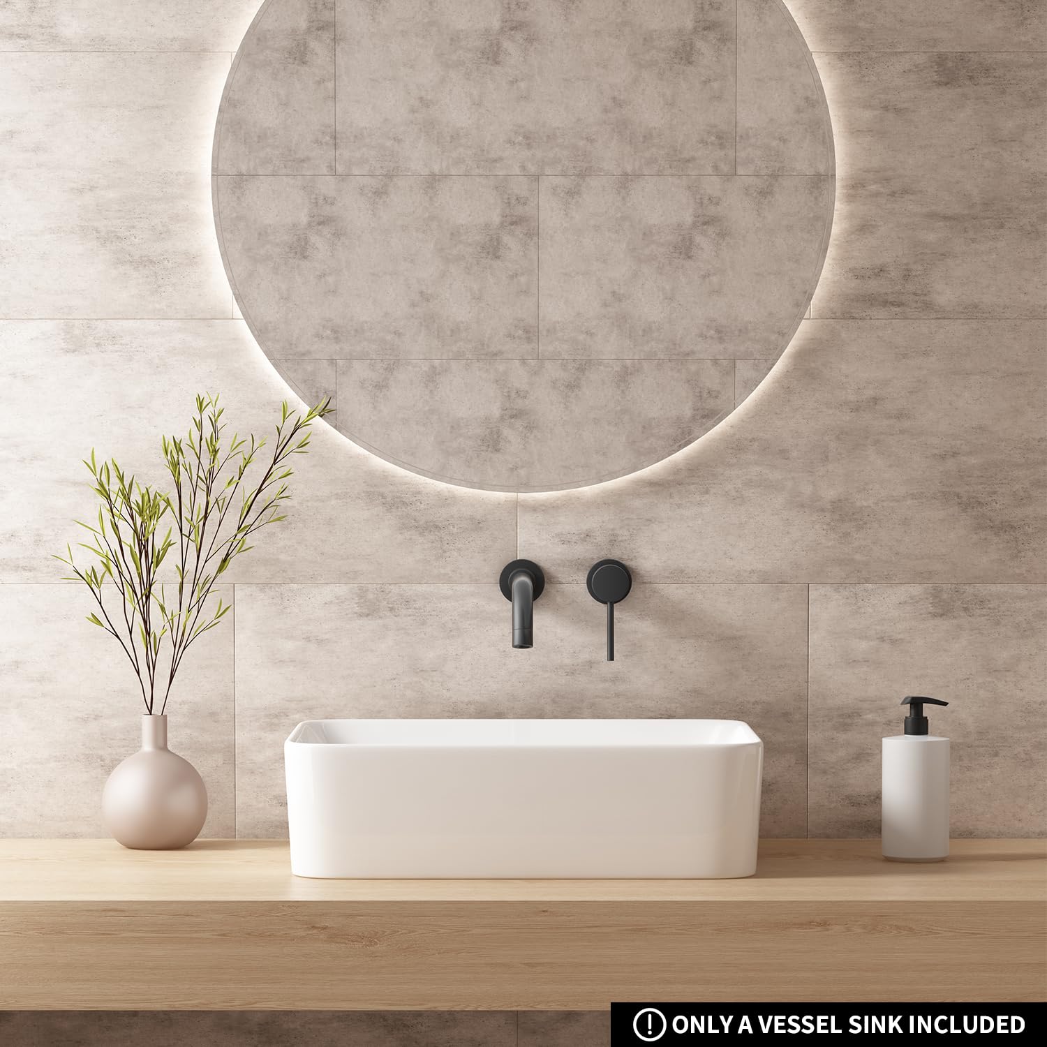 Prostokątne zlewozmywaki do łazienek – OCEALAGOON 45 x 38 cm nowoczesne umywalki łazienkowe nad ladą zlew ceramiczny zlew umywalka umywalka błyszcząca biała