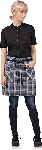 Miniatura 2 de Chef Works Delantal unisex Olympia Half Bistro