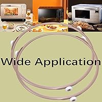 Vista 5 de Paquete de 2 anillos giratorios de microondas de 7 pulgadas, soporte para bandeja de placa de vidrio, anillo interior de repuesto, para microondas