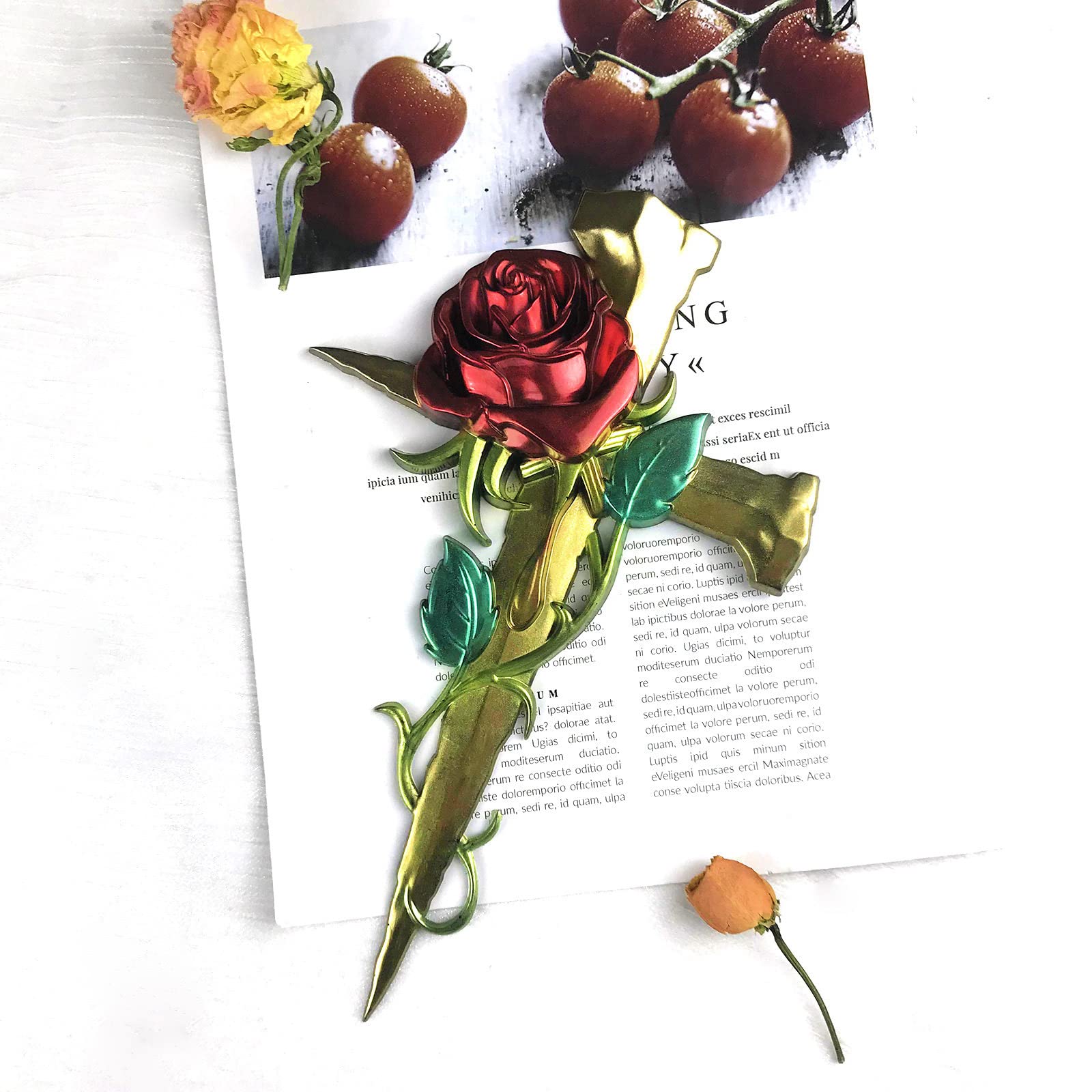 Lurrose Lot De 4 Moules En Résine Époxy En Forme De Croix Faciles à Démouler Pour Un Usage Domestique