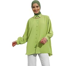 Modanisa Oversized Silk Oversized Tunic Yonca