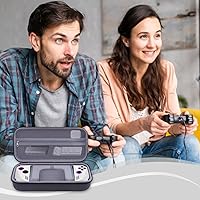 Vista 7 de HESPLUS Hard Carrying Case for ASUS Rog Ally ROG ALLY X 7 inch 120Hz Gaming Handheld, Game Console Travel Case Storage Bag with Large Space for