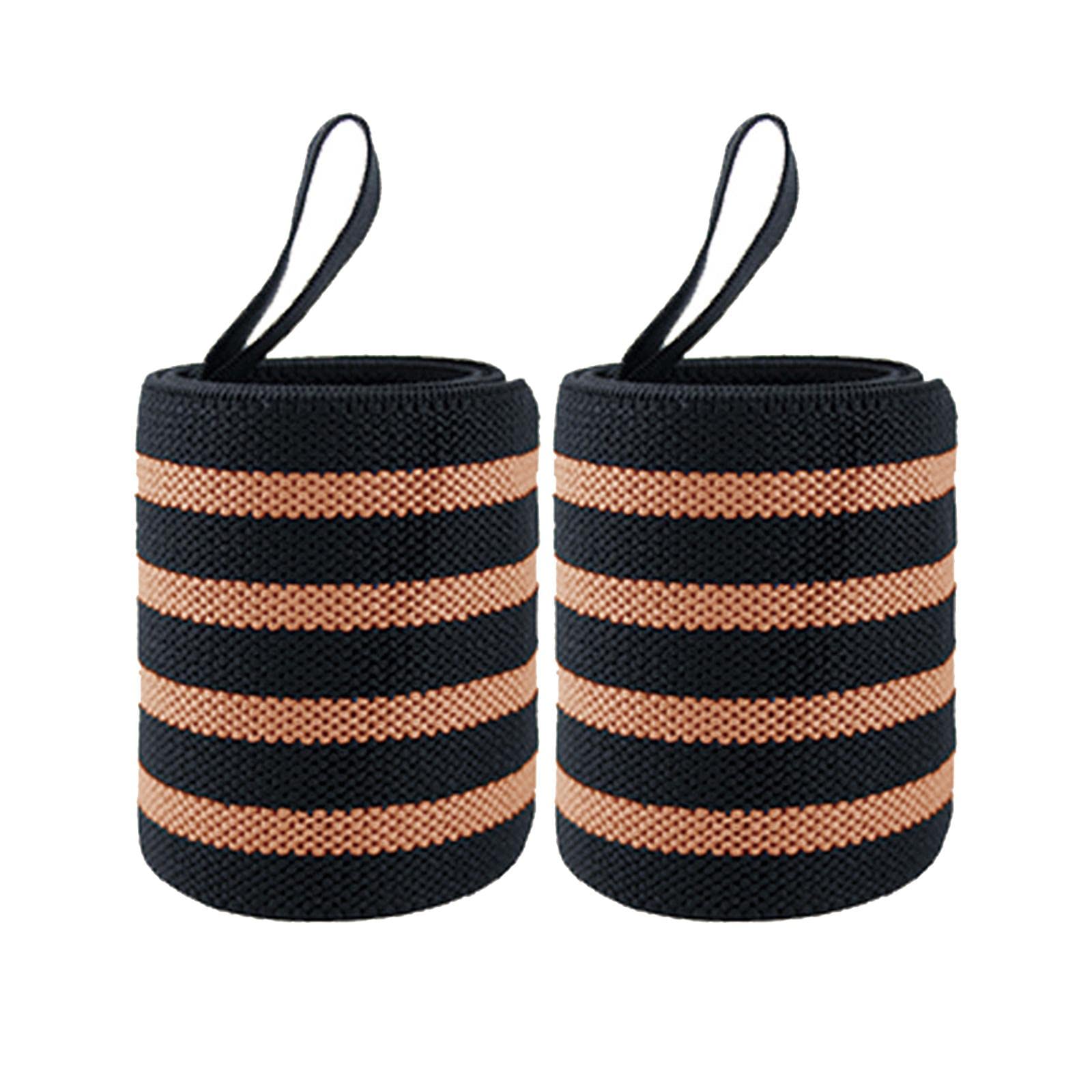 Muñequeras de Levantamiento de Pesas Correas de Entrenamiento Soporte Deportivo con Bucles en El Protección de Mano Diseño Ergonómico Transpira