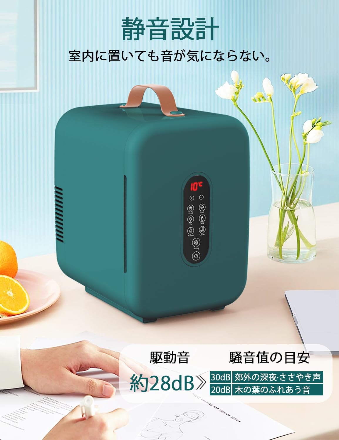 Amazon | 冷蔵庫 小型 10L ミニ冷蔵庫 保冷 保温庫 家庭車載両用