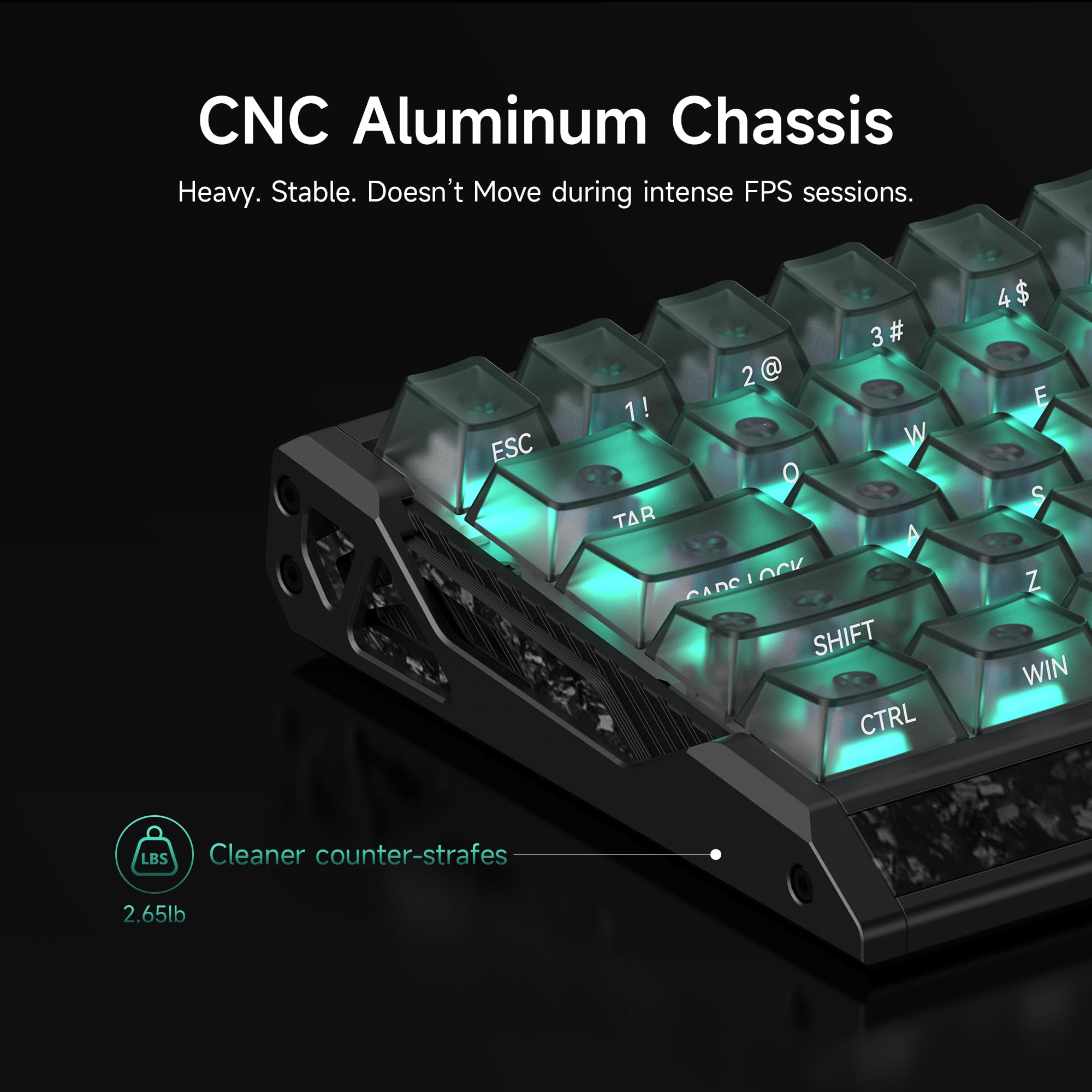 Amazon.com: IQUNIX EV63 Hall Effect Gaming Keyboard 60% | Magnetic