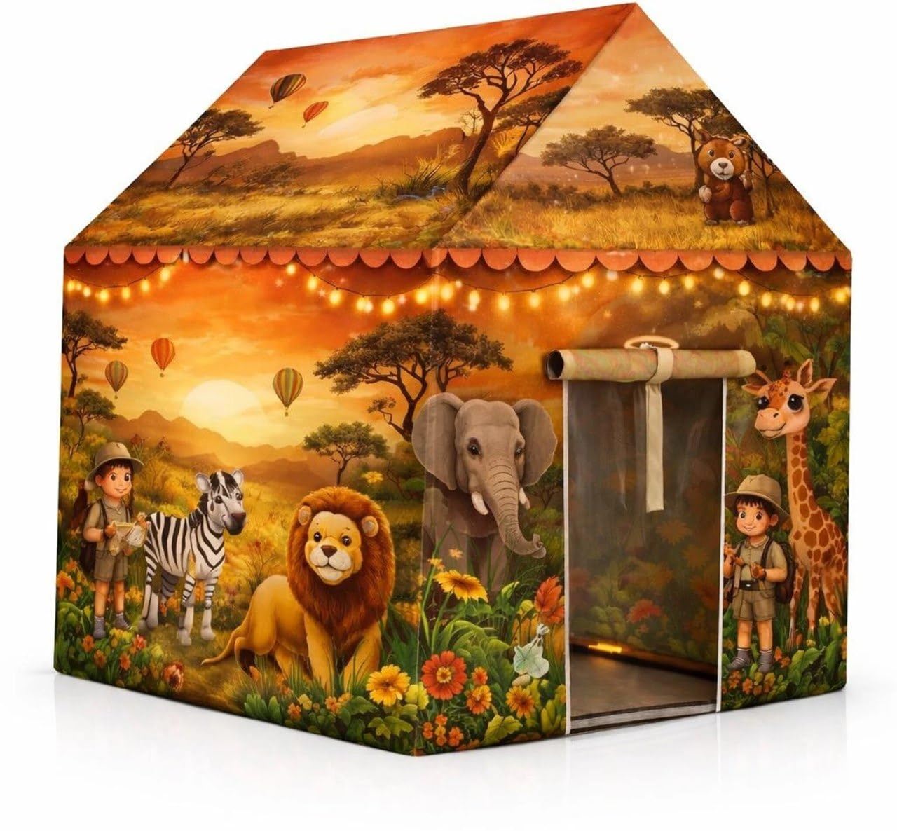Candy Play Tent House for Kids - Foldable & Easy Setup -8